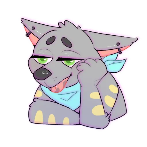 😔 Стикер «LouTheWolf» для Telegram