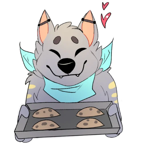 🙂 Стикер «LouTheWolf» для Telegram