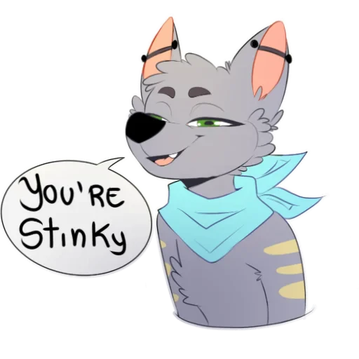 🫵 Стикер «LouTheWolf» для Telegram