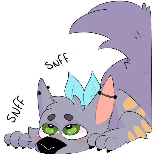 🐺 Стикер «LouTheWolf» для Telegram