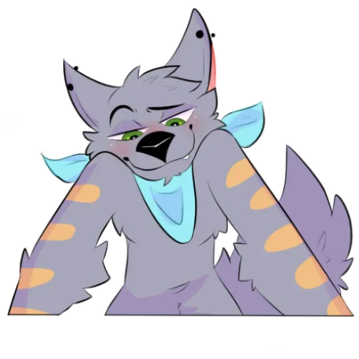 🫦 Стикер «LouTheWolf» для Telegram