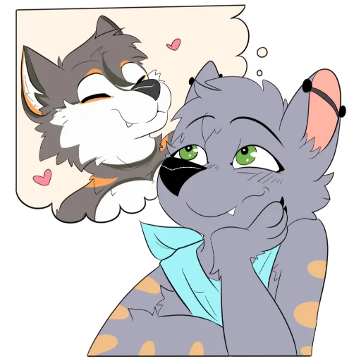 💭 Стикер «LouTheWolf» для Telegram
