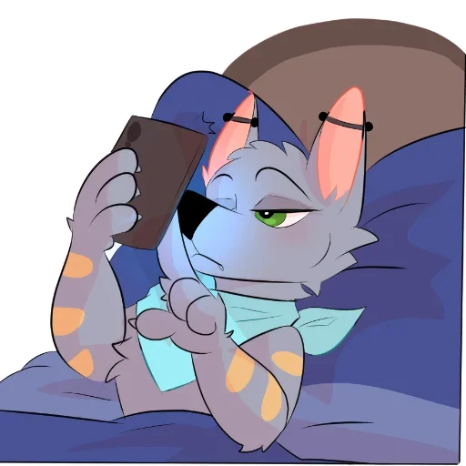 😐 Стикер «LouTheWolf» для Telegram