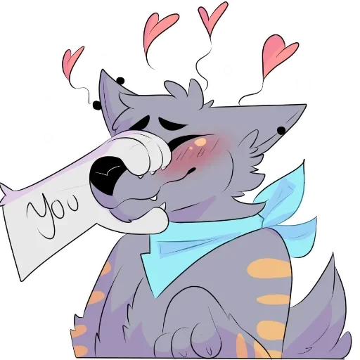 🤫 Стикер «LouTheWolf» для Telegram
