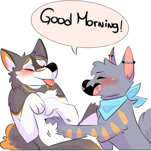 👋 Стикер «LouTheWolf» для Telegram