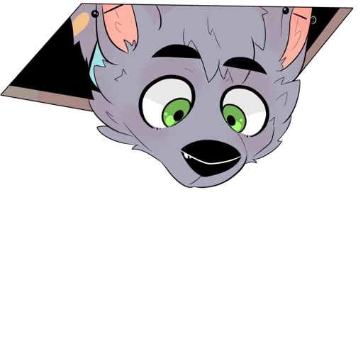 👀 Стикер «LouTheWolf» для Telegram