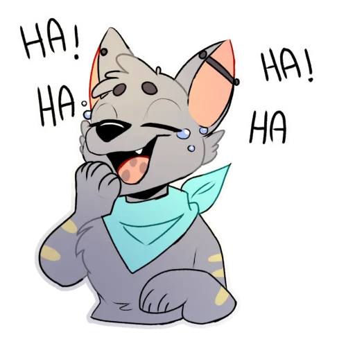 😂 Стикер «LouTheWolf» для Telegram