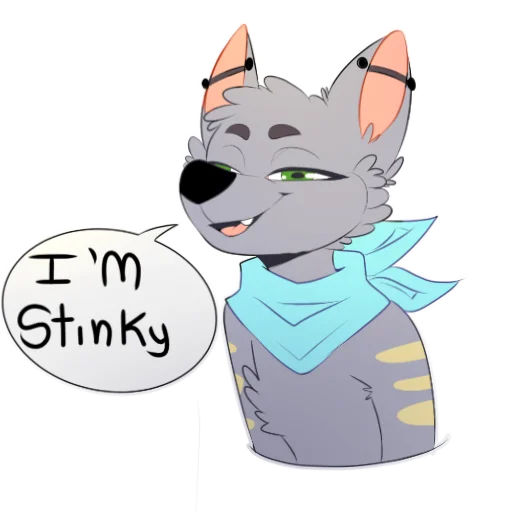 🐽 Стикер «LouTheWolf» для Telegram