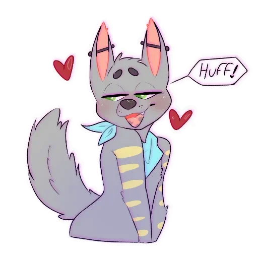 🥰 Стикер «LouTheWolf» для Telegram