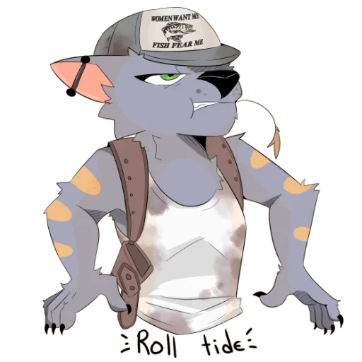 🤠 Стикер «LouTheWolf» для Telegram