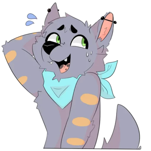 😅 Стикер «LouTheWolf» для Telegram