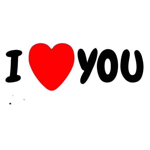 💝 Стикер «LOVE» для Telegram