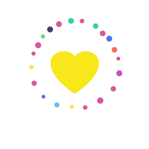 🟡 Стикер «LOVE» для Telegram