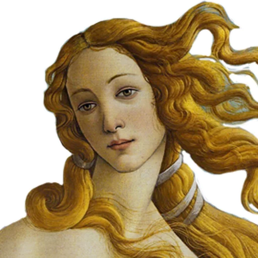 👩 Стикер «botticelli» для Telegram