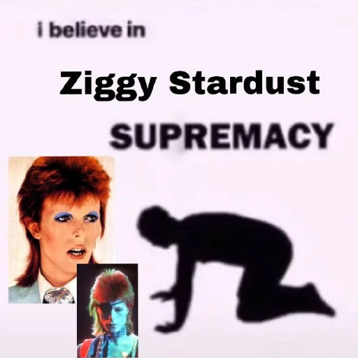 🛸 Стикер «Love david bowie» для Telegram