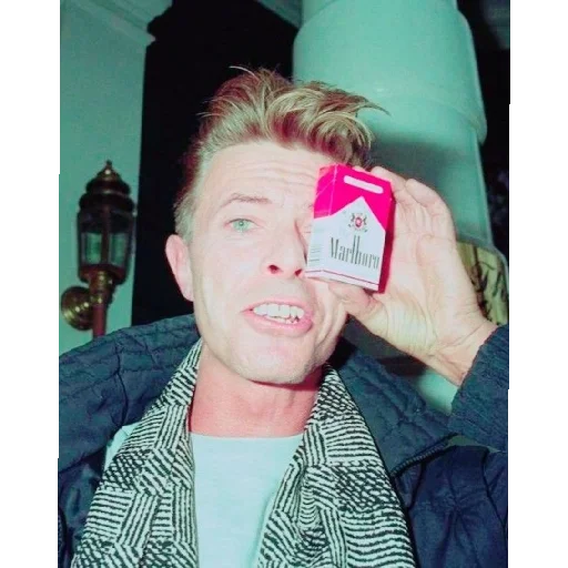 🚬 Стикер «Love david bowie» для Telegram