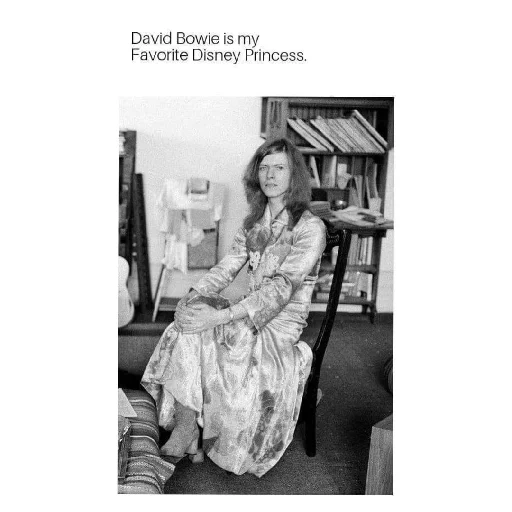 👸 Стикер «Love david bowie» для Telegram