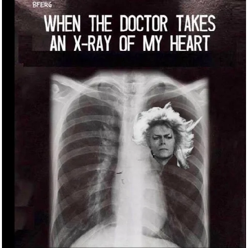 ❤️ Стикер «Love david bowie» для Telegram
