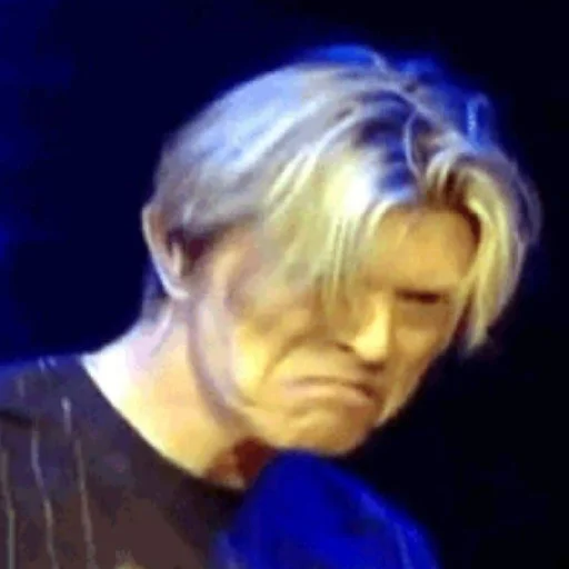 😠 Стикер «Love david bowie» для Telegram