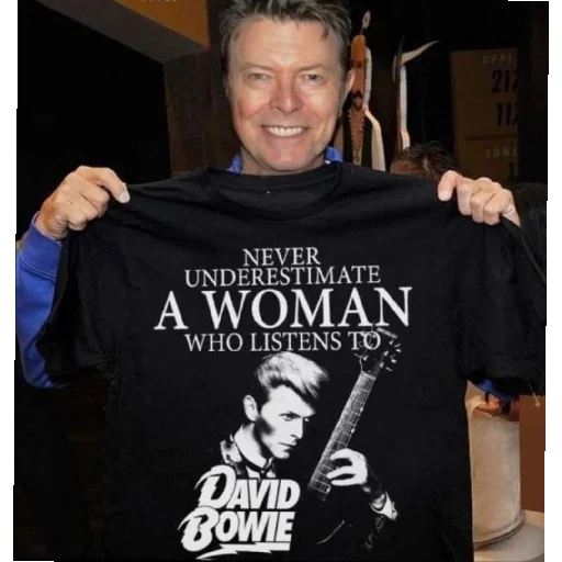 🤭 Стикер «Love david bowie» для Telegram