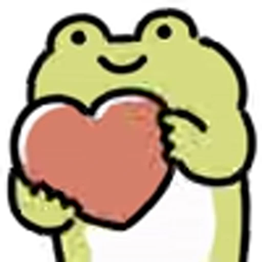 😊 Эмодзи «love frog» для Telegram