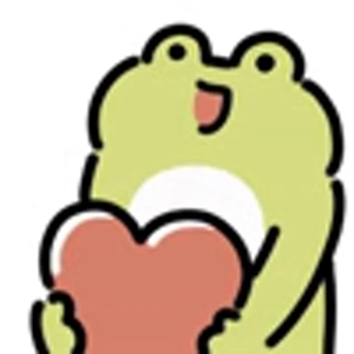 😊 Эмодзи «love frog» для Telegram