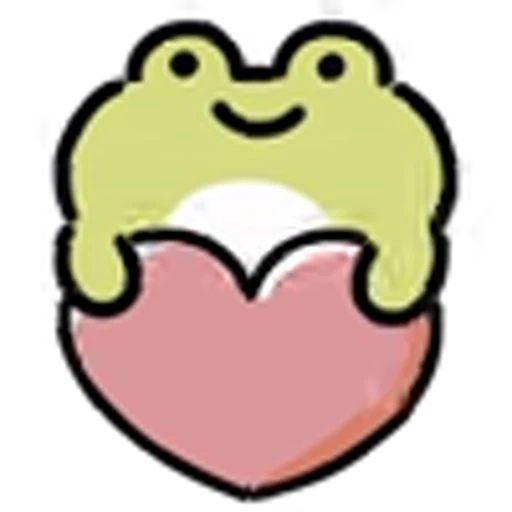 😊 Эмодзи «love frog» для Telegram