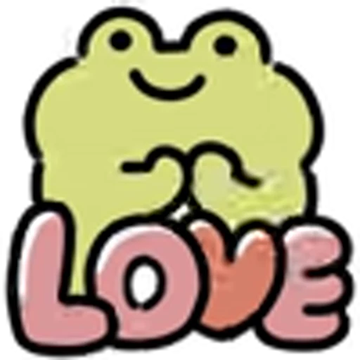 😊 Эмодзи «love frog» для Telegram
