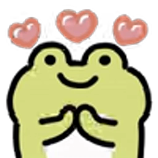 😊 Эмодзи «love frog» для Telegram