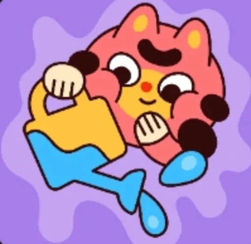🤩 Стикер «Любовь» для Telegram