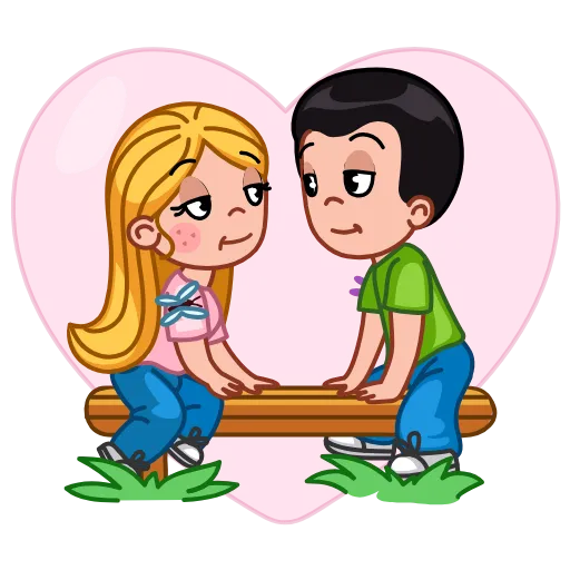 Стикер 2 Love Is