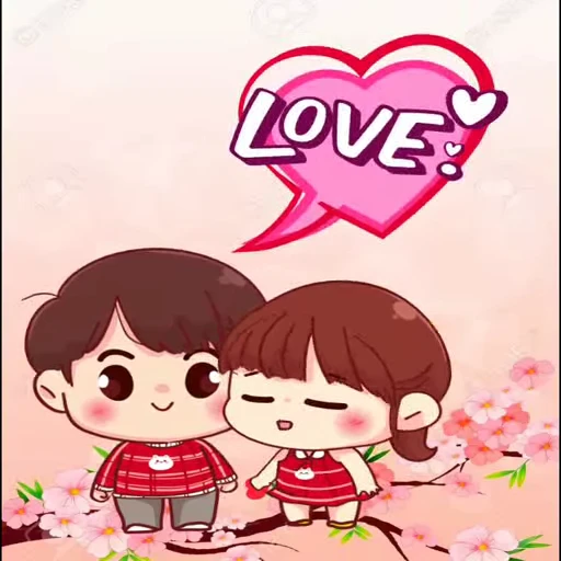 😍 Стикер «Love is» для Telegram