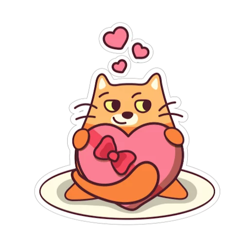 ❤ Стикер «Love Stickers» для Telegram