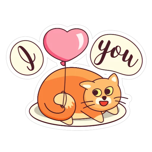 ❤ Стикер «Love Stickers» для Telegram