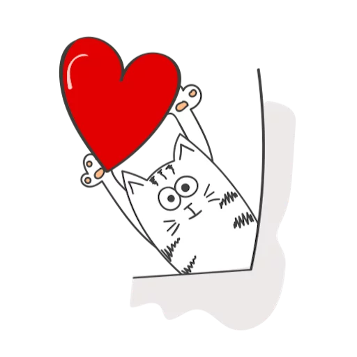 ❤ Стикер «Love Stickers» для Telegram