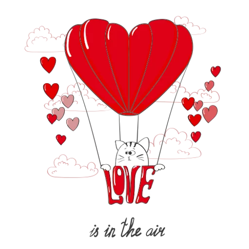 ❤ Стикер «Love Stickers» для Telegram
