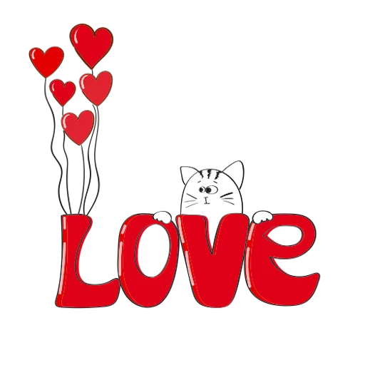 💋 Стикер «Love Stickers» для Telegram