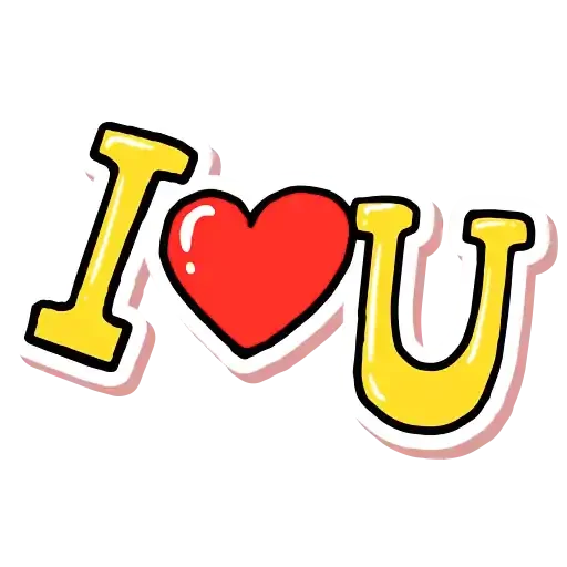 ❤️ Стикер «Love_Messages_1» для Telegram