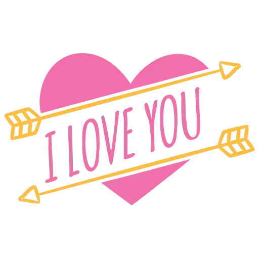 ❤️ Стикер «Love_Messages_1» для Telegram