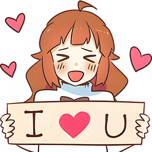 😍 Стикер «Любовный микс» для Telegram