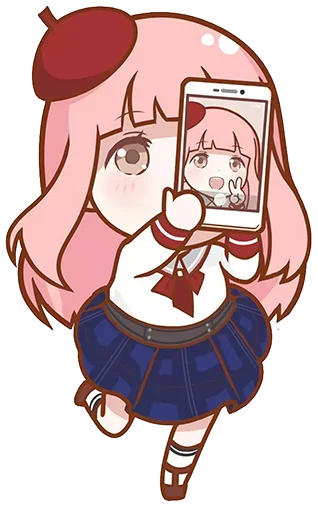 🙂 Стикер «Love Nikki» для Telegram