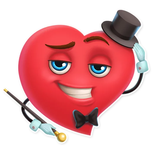 Стикерпак С любовью Яндекс для Telegram