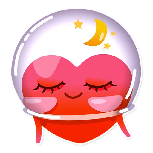 🌝 Стикер «С любовью Яндекс» для Telegram