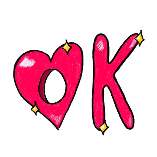 👌 Стикер «Тебя Люблю» для Telegram