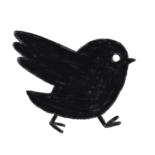 🖤 Стикер «Тебя Люблю» для Telegram