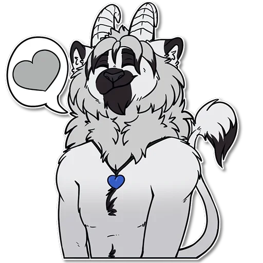 😗 Стикер «Love and Animals» для Telegram