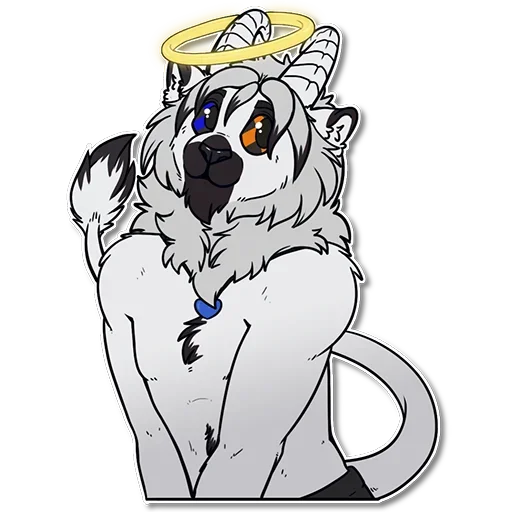 😚 Стикер «Love and Animals» для Telegram