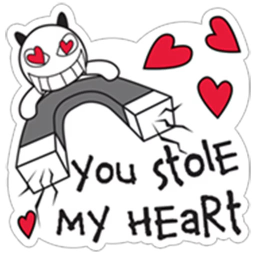 😍 Стикер «Love Angel !» для Telegram