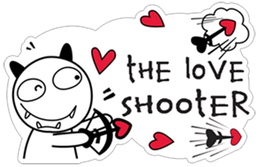 😍 Стикер «Love Angel !» для Telegram