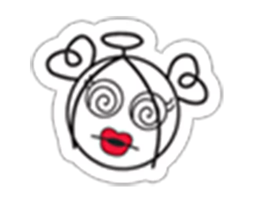😍 Стикер «Love Angel !» для Telegram